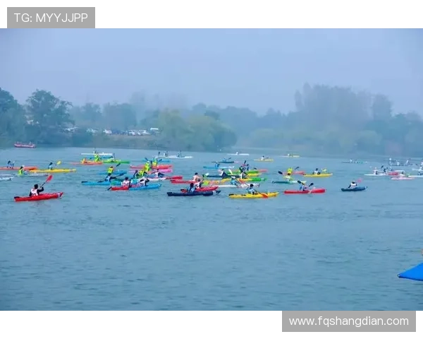 中国国际皮划艇马拉松挑战赛扬州开赛国内外选手激战运河展水上风采